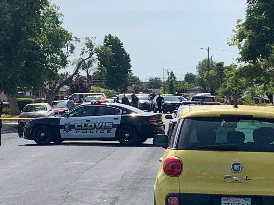 Clovis police were working to gather information Thursday afternoon after one person was wounded by Gunfire on Rialto Avenue near Willow Avenue.