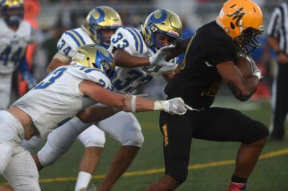 Fresno State signed running back Peyton Dixon from Bishop Manogue High in Reno on Wednesday, Feb. 6, 2019. Dixon set a state record with 3,143 rushing yards and scored 45 touchdowns in his senior season, and adds some balance to the Bulldogs’ running backs room.