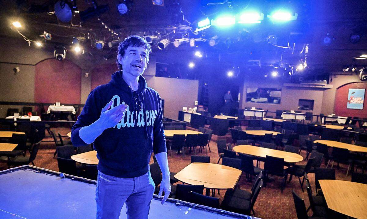 Fresno native Christopher Gorham, who stars in the new CBS drama “Sheriff Country,” talks about his early days of acting at Roger Rocka's Dinner Theater in Fresno while visiting family on Thursday, Feb. 26, 2026.