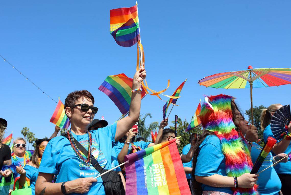 The 35th Pride Parade in the Tower District on June 7, 2025 drew 16,000 spectators, according to organizers.