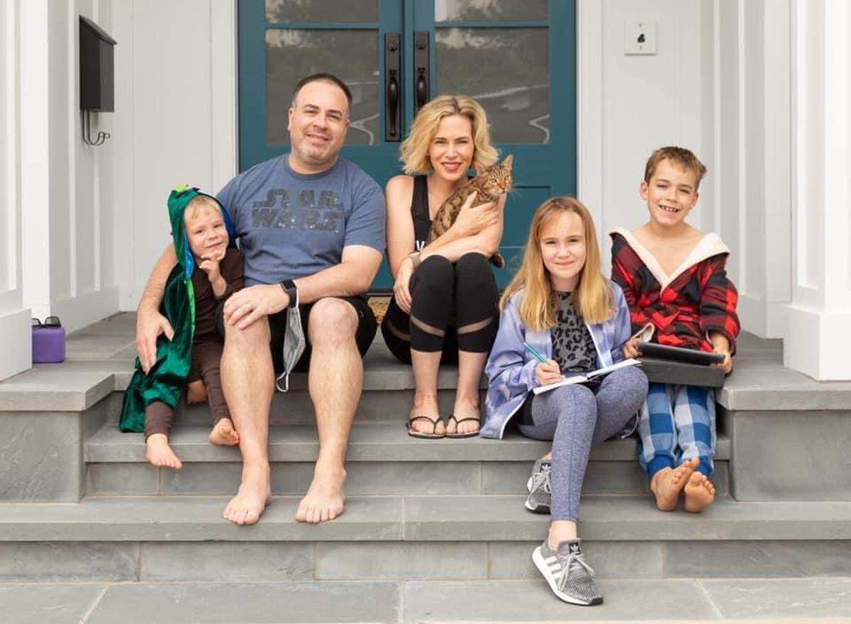 Kaye Steinsapir (center, right) and her family have been grieving the loss of 12-year-old daughter Molly Steinsapir (second to the right), who died after a bicycle accident earlier this year. Molly is the great granddaughter of longtime Fresno zoo director Dr. Paul Chaffee. Kaye, a Fresno native, has offered some insight how others can cope with death based on her own experiences.