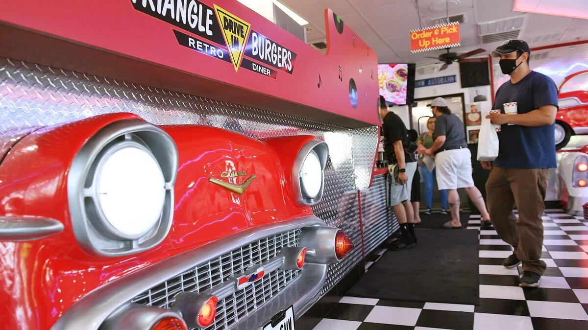 A new Triangle Burger restaurant opened for business in June 2021 on Shaw Avenue west of Marks Avenue in northwest Fresno. As business restrictions from the COVID-19 pandemic have eased, restaurants have resumed hiring and some are adding new locations.