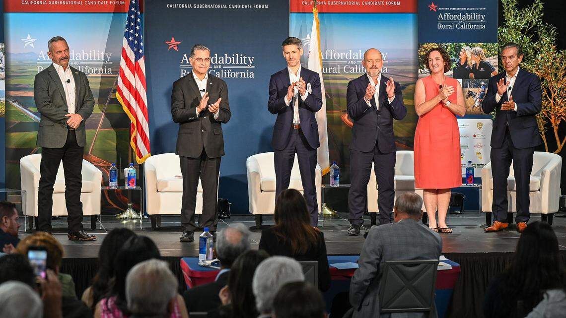 Here’s what candidates for California governor said during Central Valley forum