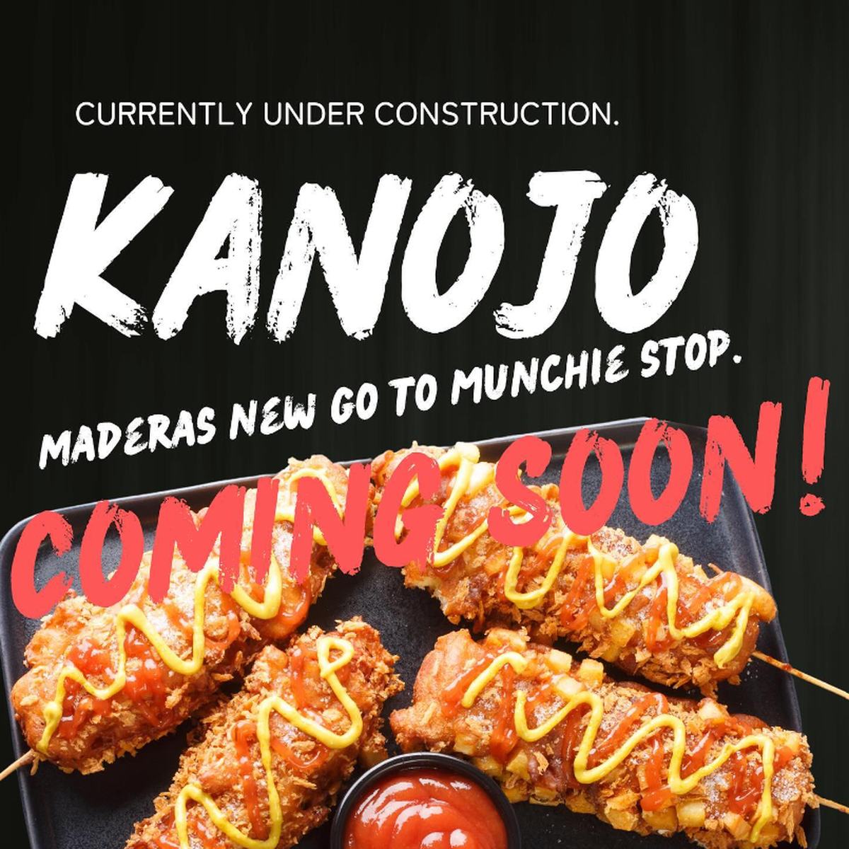 Kanojo will offer Korean corn dogs rolled in toppings such as Flamin’ Hot Cheetos, ramen crunches and also “elote-style.” Jilliane Hatsavongsa, the owner of Kanojo, said the restaurant’s menu will be 75% Japanese, including dishes like katsu curry, teriyaki and “croffles.”