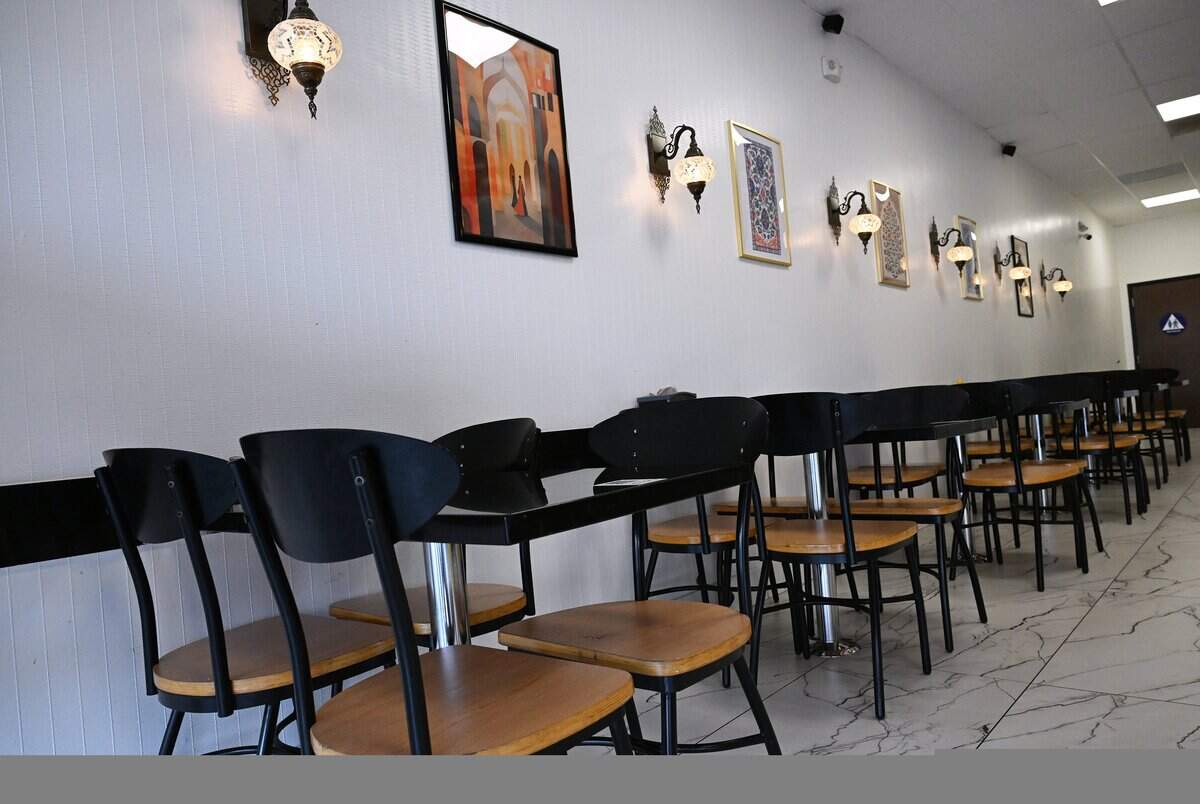 The interior of Focaccia opened almost 6 months ago by Sanjay Gadh and his wife Renu Arora is seen Thursday, Sept. 18, 2025 in Fresno.