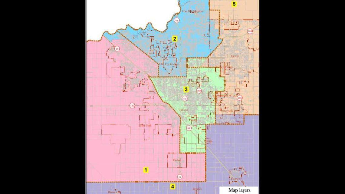 The map was drawn by a coalition headed by Alex Tavlian, who worked for Rep. David Valadao, R-Hanford, and runs a conservative news outlet called The San Joaquin Valley Sun.
