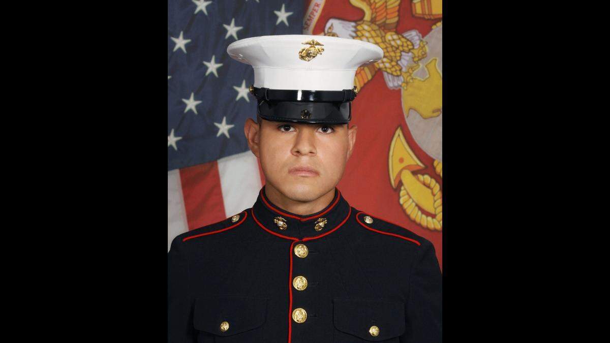 Lance Cpl. Marcelino M. Gamino, 28, of Fresno was killed in a crash in New Mexico on Tuesday, April 15, 2025.