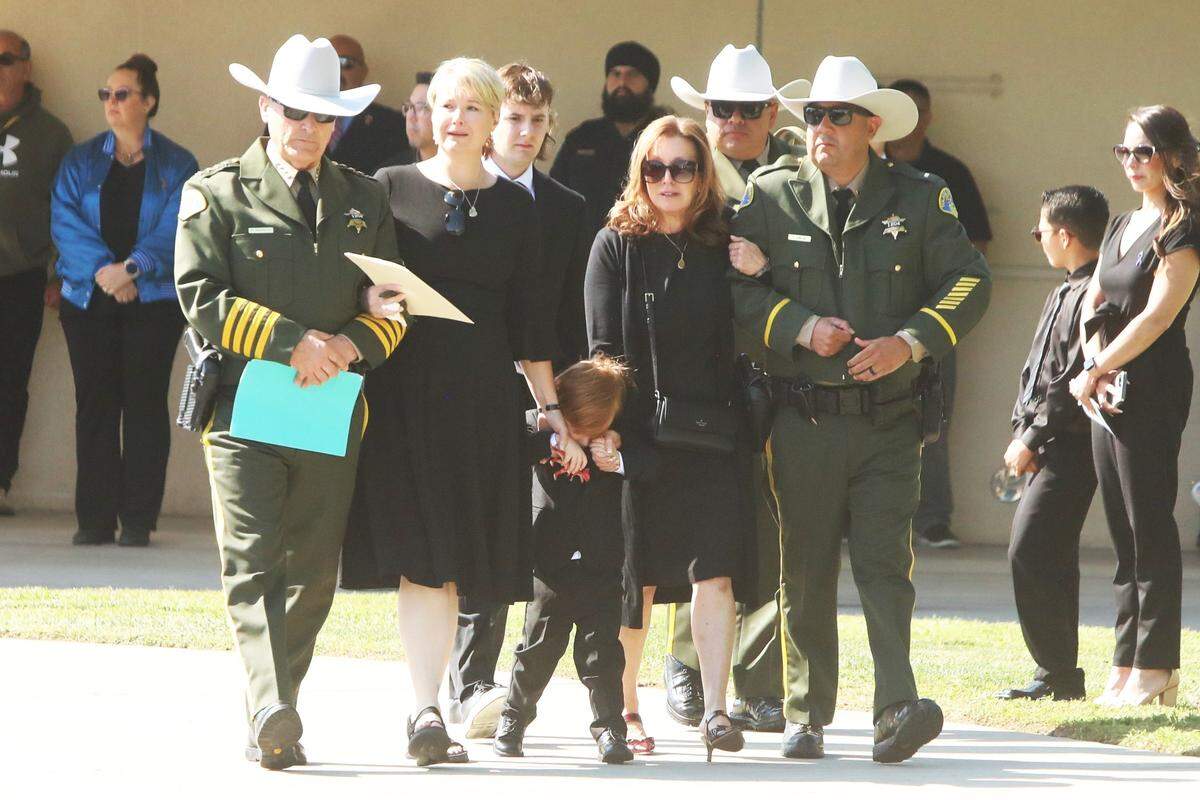 Family, law enforcement and community gathered Tuesday, April 28, 2026, in Visalia to remember Tulare County deputy Randy Hoppert's service and sacrifice after the fatal April ambush in north Porterville.