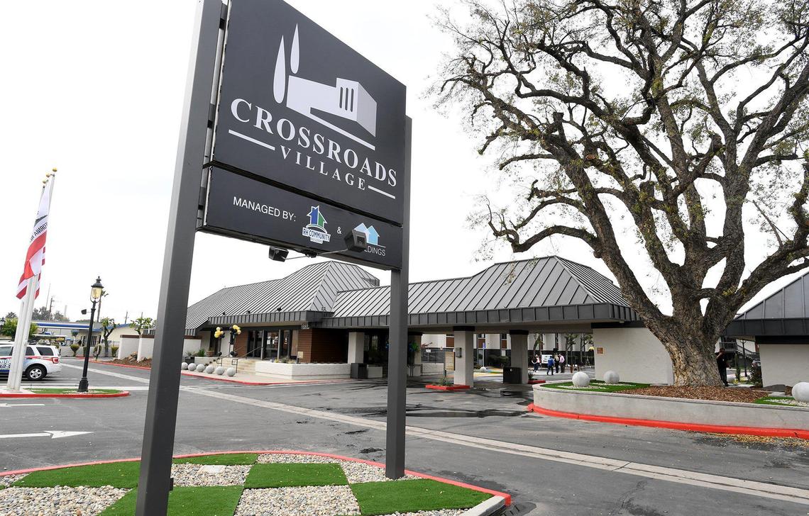 Crossroads Village, the former Smugglers Inn, celebrated its grand opening, March 19, 2021, as a newly renovated 165-unit housing project providing immediate, affordable housing for local individuals and families experiencing homelessness.