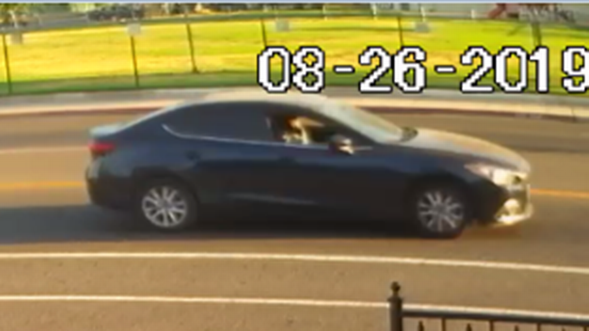 Police in Fresno, California, have arrested a suspect who may have used this car to lure children from schools.