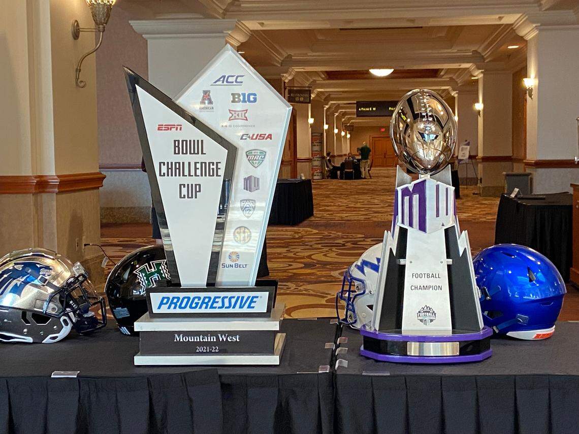 Fresno State was picked to win the West Division in the Mountain West Conference in a preseason poll released Wednesday. The Bulldogs received 20 of 28 first-place votes, and quarterback Jake Haener was selected as the preseason offensive player of the year in the conference.