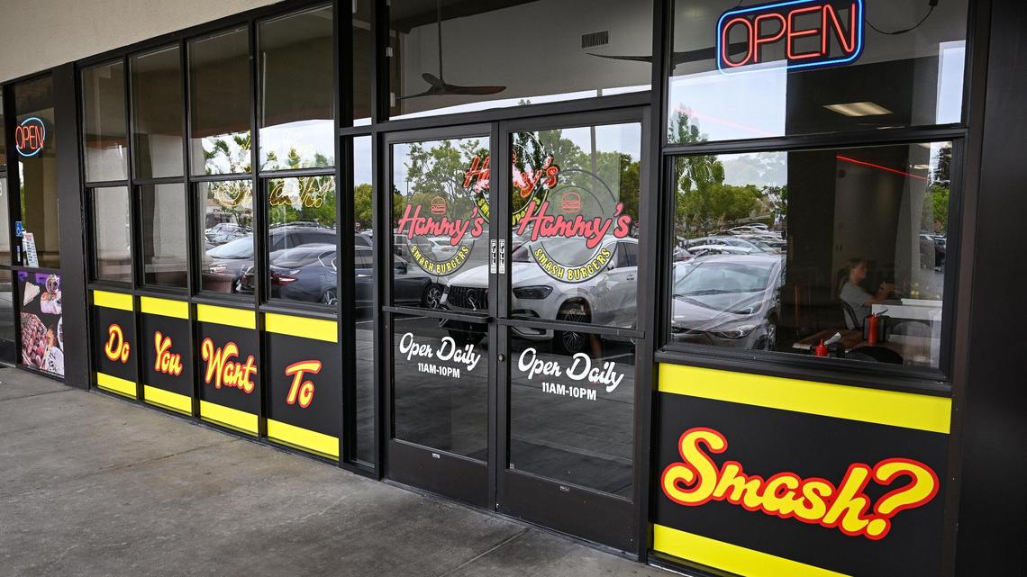 The fifth Hammy’s Smashburgers is now open int the Vons shopping center at Cedar and Shepherd in north Fresno. It’s the biggest one yet, with seating for more than 60 people.