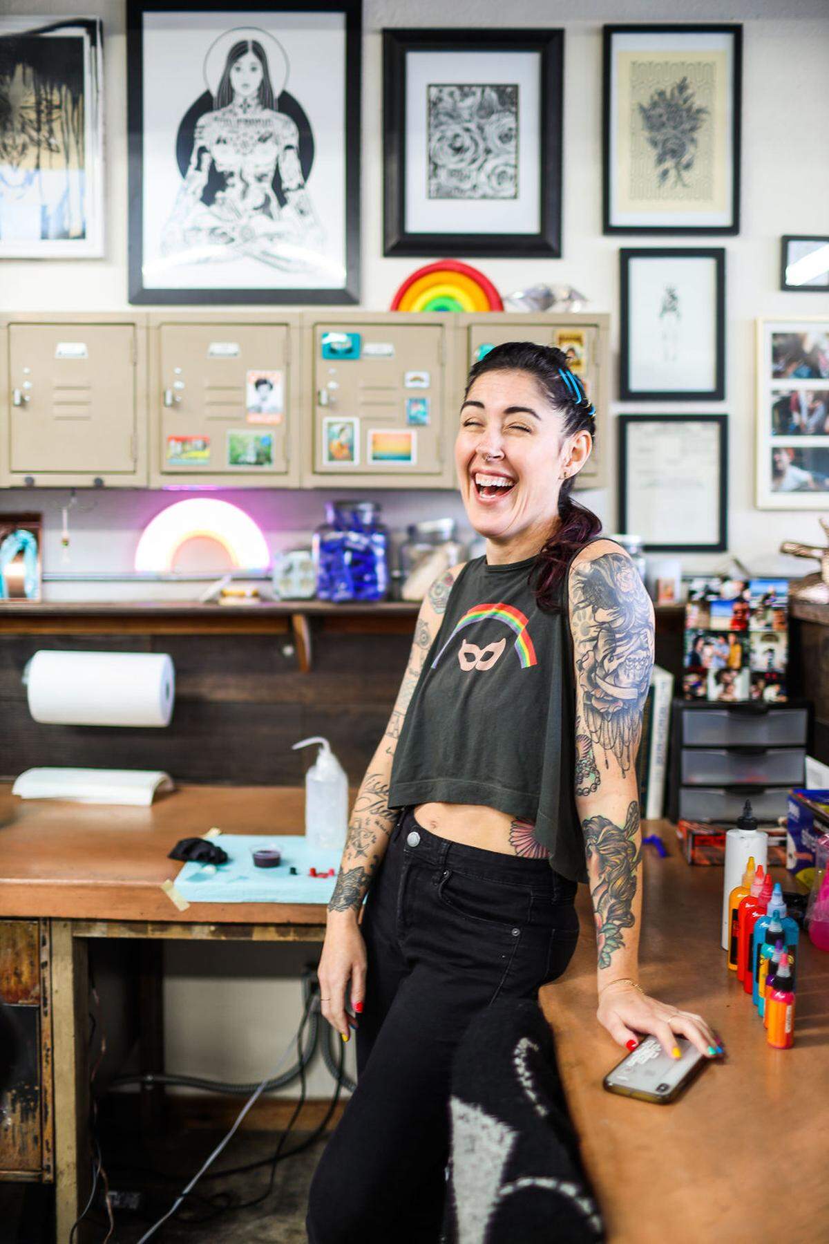 Fresno tattoo artist Channelle Charest works in tech and is one of people behind the just-launched mobile app Tatstat.
