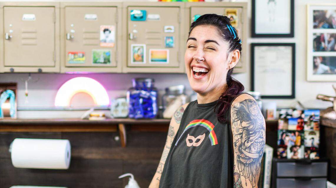 Fresno tattoo artist Channelle Charest works in tech and is one of people behind the just-launched mobile app Tatstat.