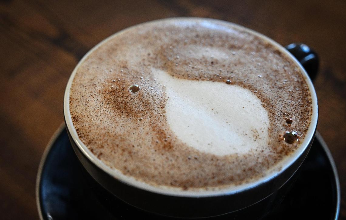 A Mexican mocha from Mi Cafesito, which has recently opened a new location in the Tower Village area at Van Ness and Home avenues in Fresno.