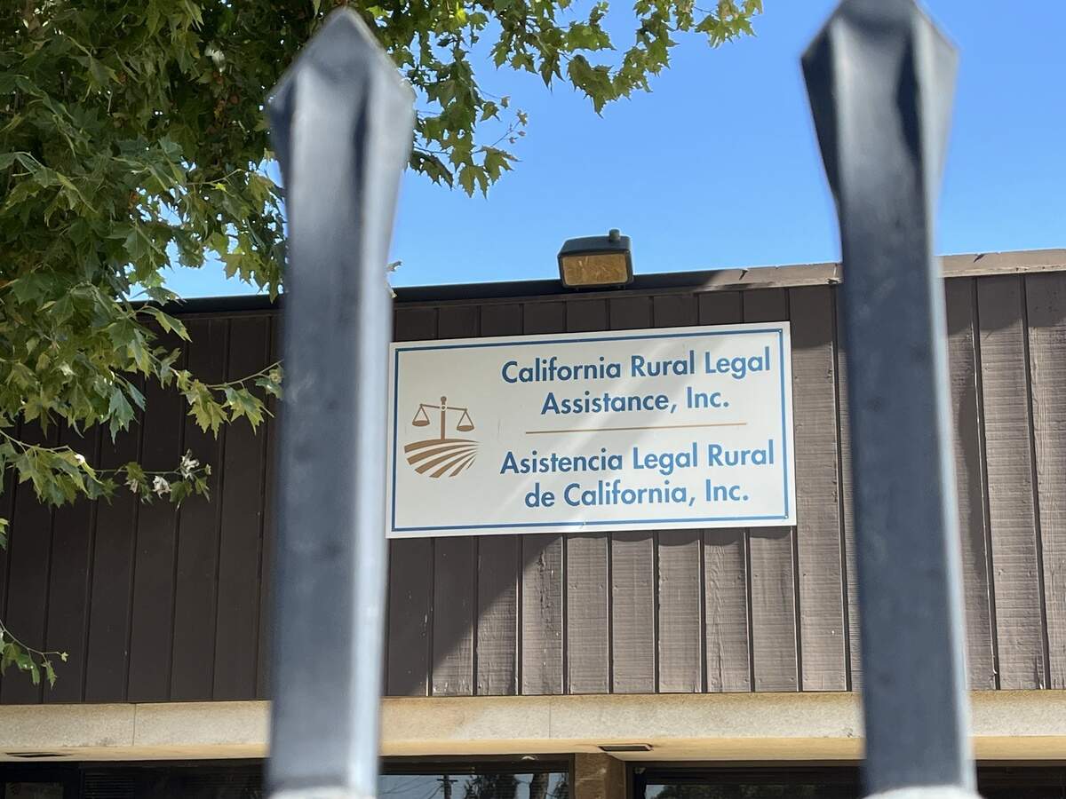 The California Rural Legal Assistance office in Fresno, seen July 7, 2026.