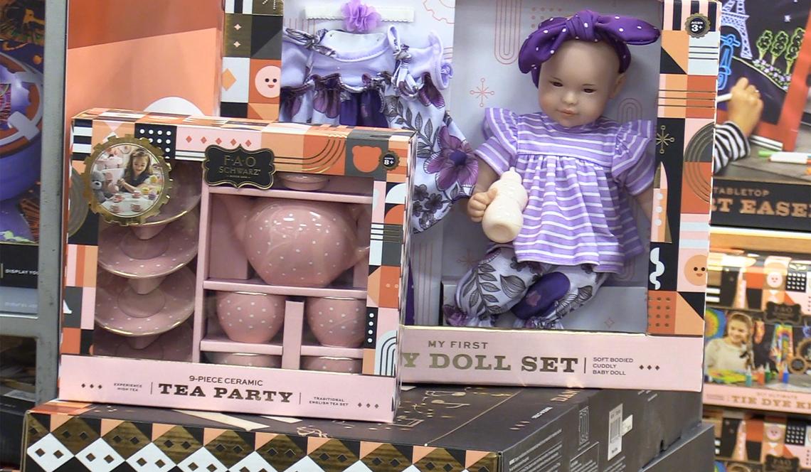 Toys are displayed in the FAO Schwarz section at Kohl’s in Clovis on Monday, Nov. 19, 2018. As it gets ready for the Black Friday rush, the store is Kohl’s bumping up its toy section for the holidays in the wake of the recent Toys R Us closings.