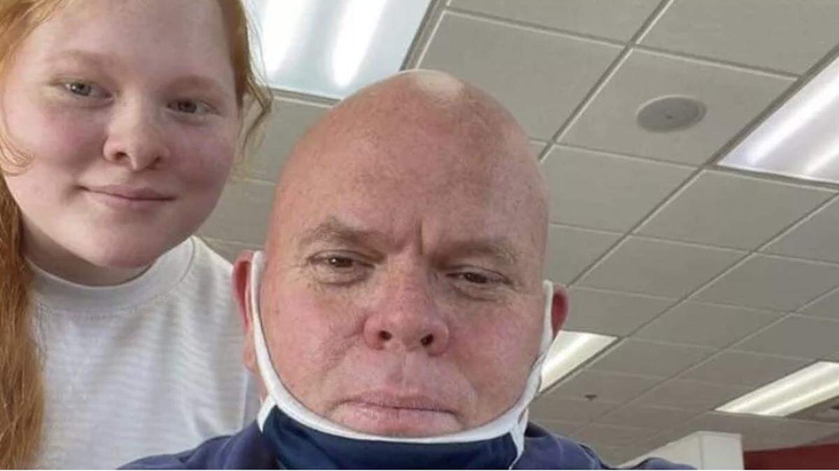 Donald Roberts with his daughter, Courteney. Roberts was struck by a vehicle near Fresno State on Jan. 25 and died on Saturday, Feb. 5, 2022.