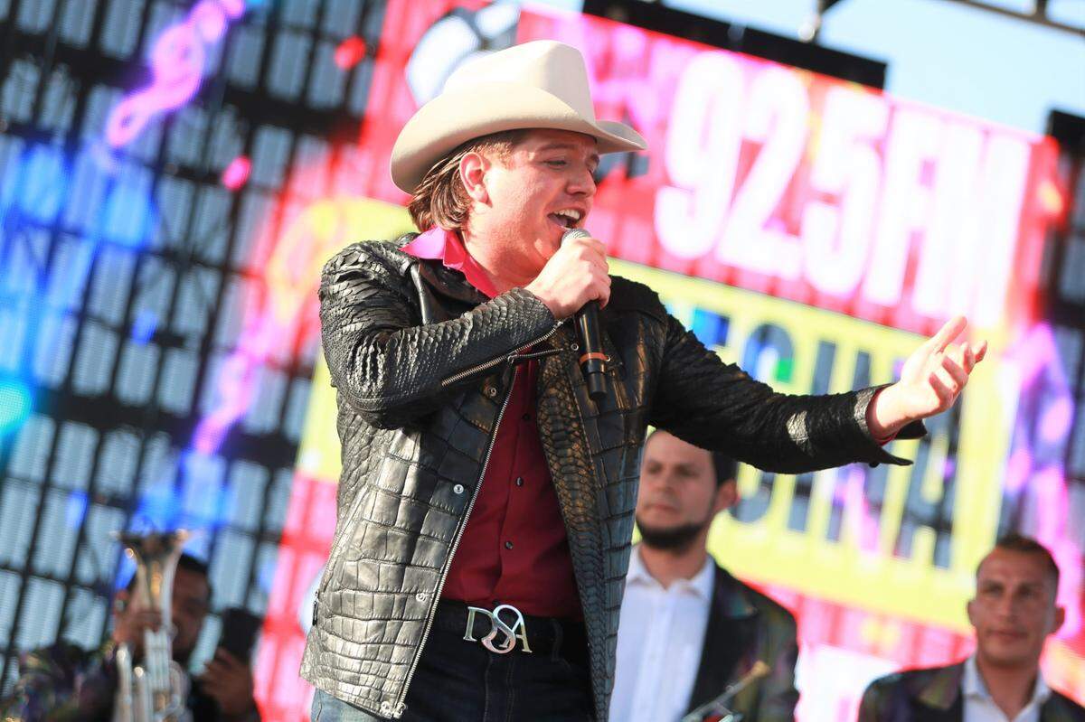 El cantante Dasahev López Saavedra, mejor conocido como El Dasa, les dio las gracias a todos los campesinos del Valle durante el concierto ‘Dia del Trabajador’ el domingo, 1 de mayo, en 40 Acres.