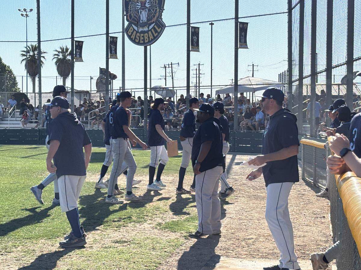 Central Valley Christian scores a run in the second inning en route to a 15-3 victory in the Central Section Division III semifinals on Thursday, May 21, 2026.