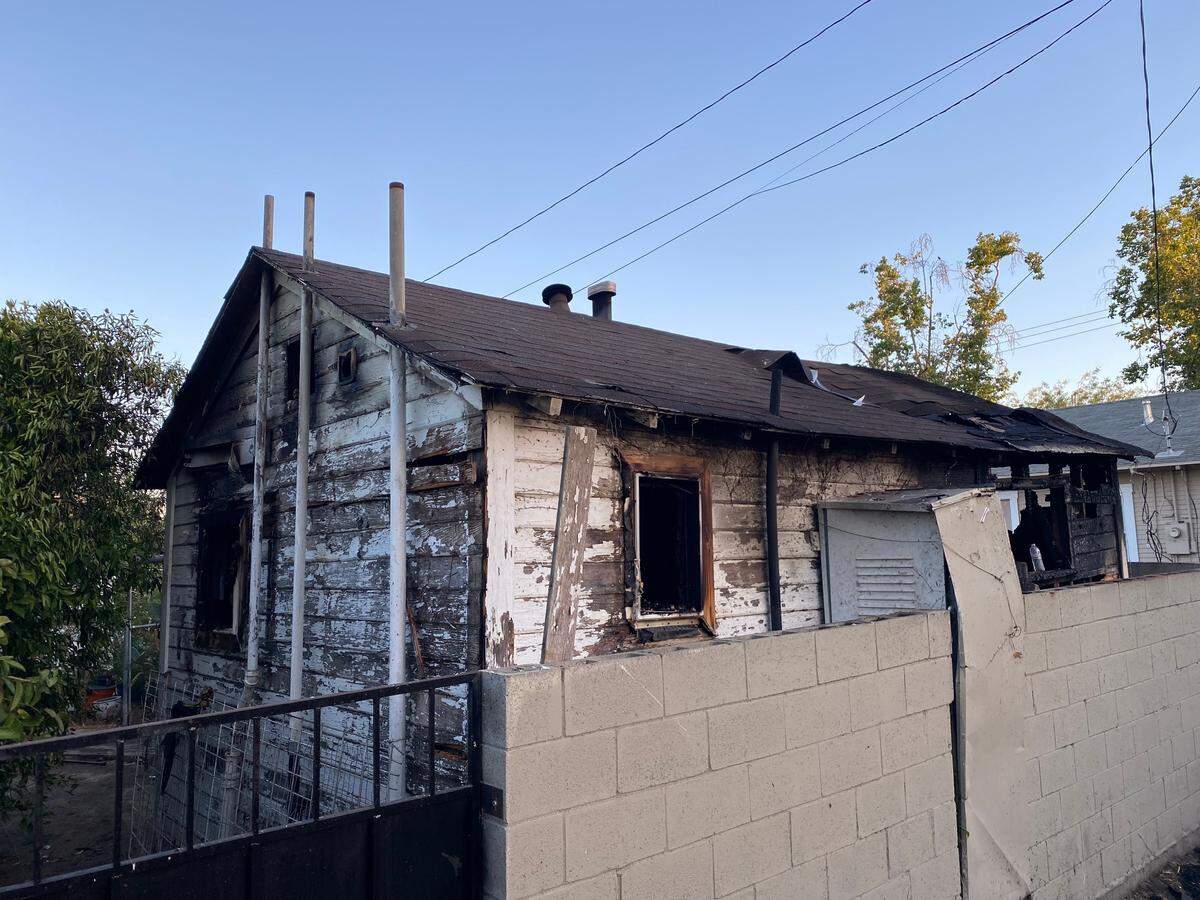 A person died in a house fire Tuesday, May 17, 2022, in central Fresno, according to Fresno Fire Department.