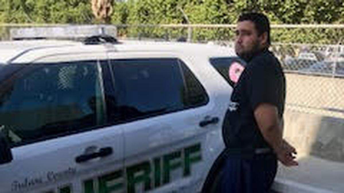 The Tulare County Sheriff’s Office released this photo of Jonathon Leo Mendez Gonzalez, who is in custody on a warrant from Oregon alleging arson and homicide.