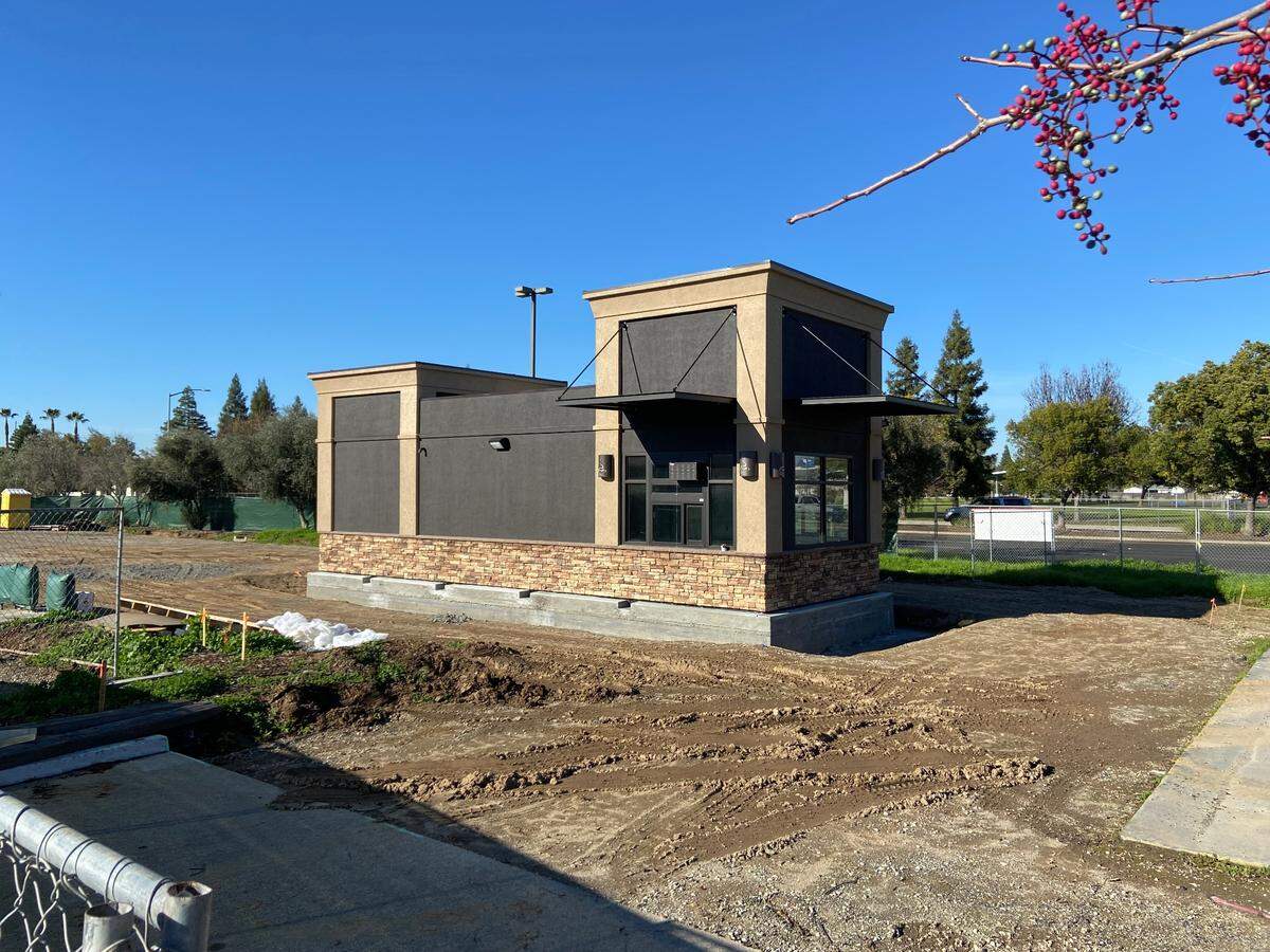 The Human Bean coffee shop is under construction in Clovis.