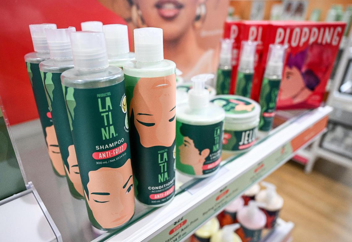 A new line of haircare products developed by former Fresno resident and entrepreneur Pilar García Bonilla called Latina, which was officially launched in the U.S. at Ulta Beauty in Fresno on Friday, April 25, 2025.