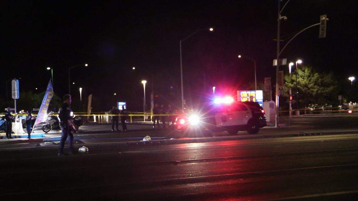 A woman was struck and killed by a truck early Thursday, July 14, 2022, in central Fresno, according to police.