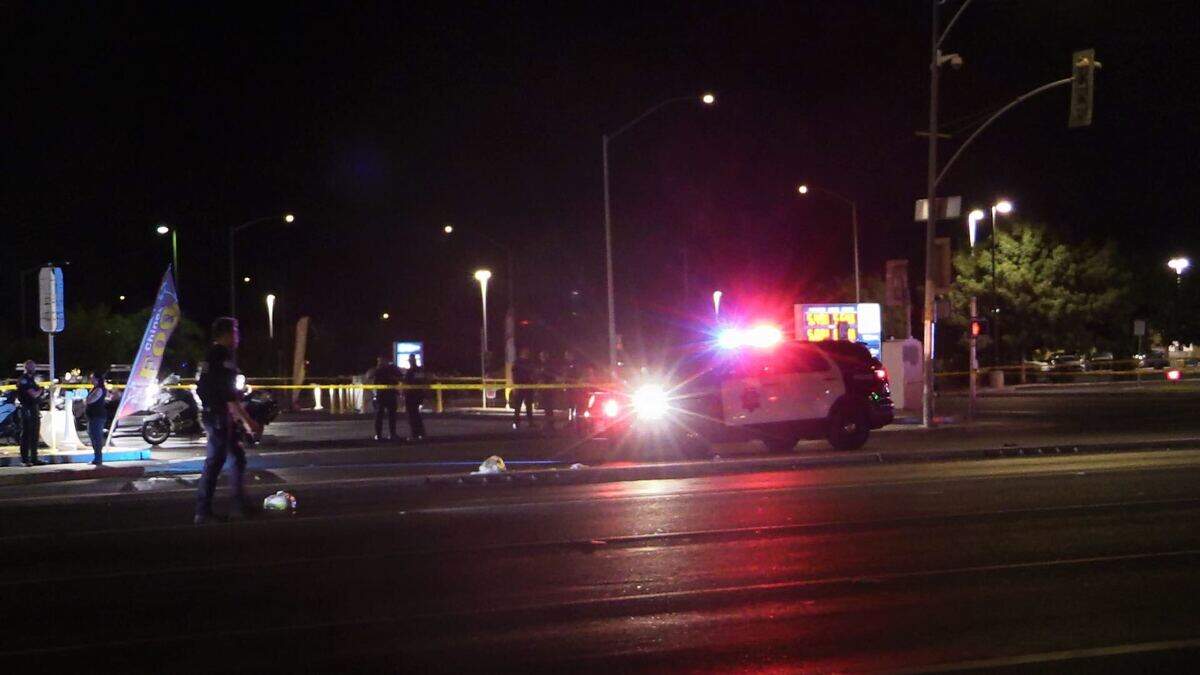 A woman was struck and killed by a truck early Thursday, July 14, 2022, in central Fresno, according to police.