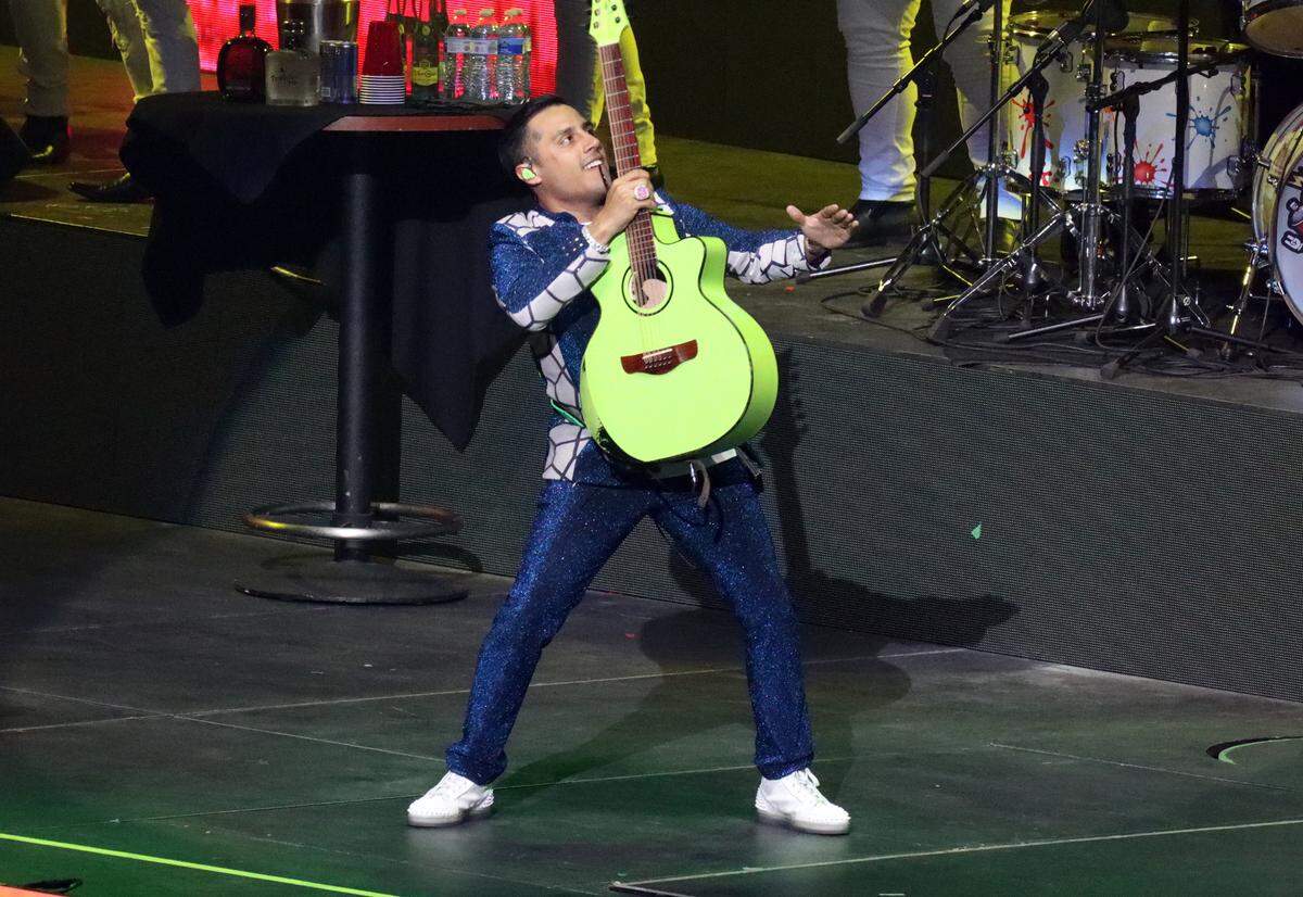 Grupo Firme performed to a sold-out crowd of 12,000 at the Save Mart Center in Fresno on Dec. 10, 2022.