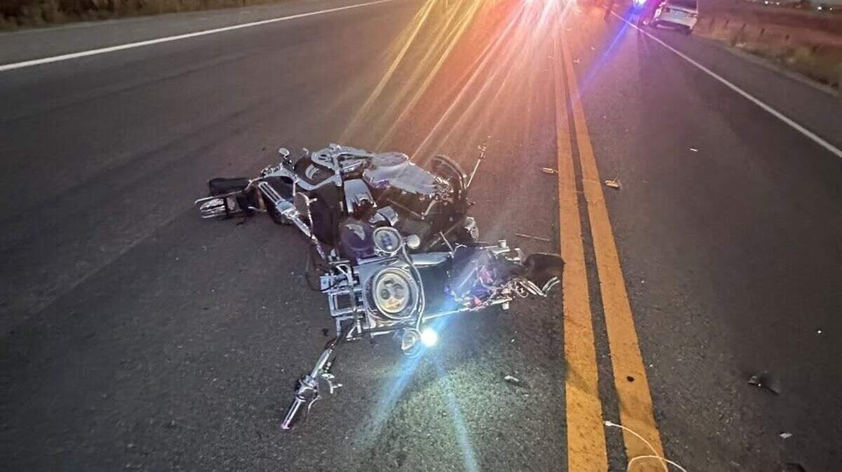 A rider on a Harley-Davidson was killed in a crash in Madera County.