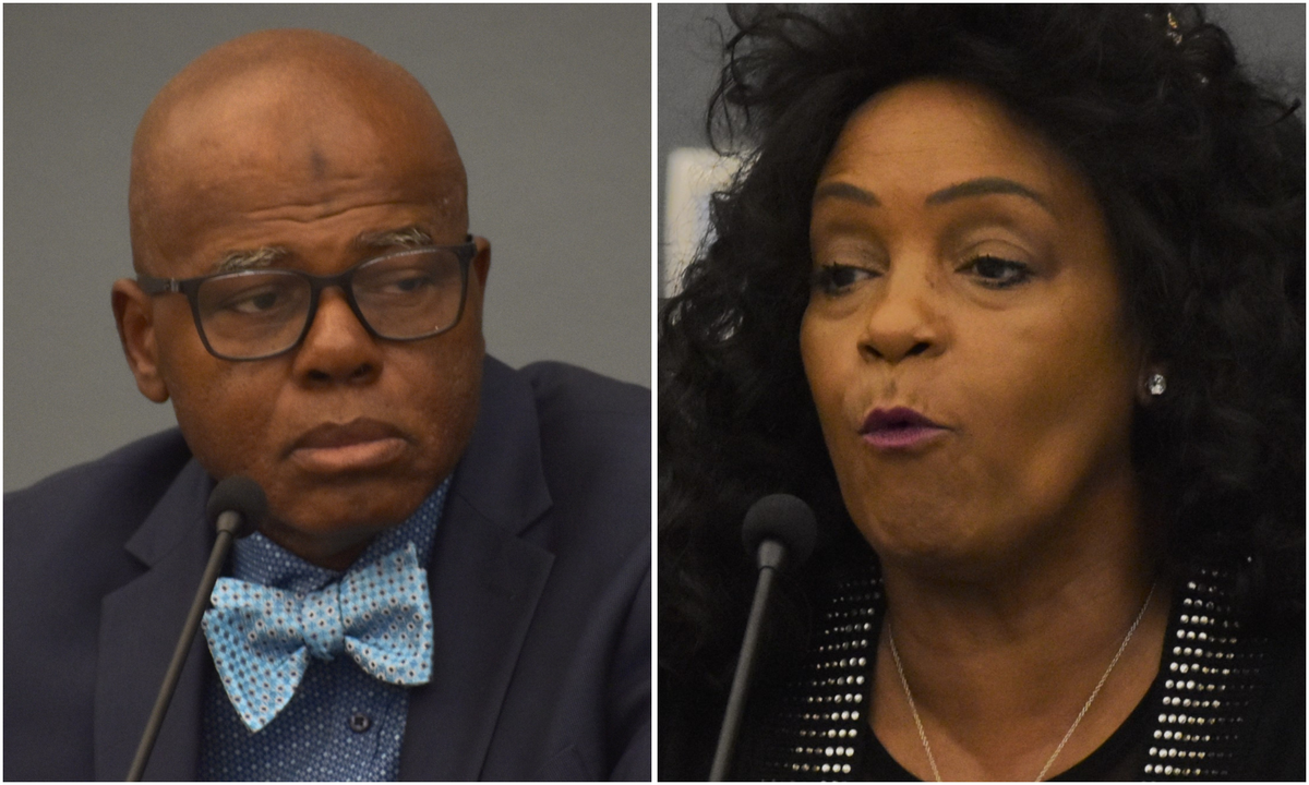 District 4 Madera City Councilwoman Anita Evans, right, is facing former Councilman Derek Robinson, left, in the November 2024 election.