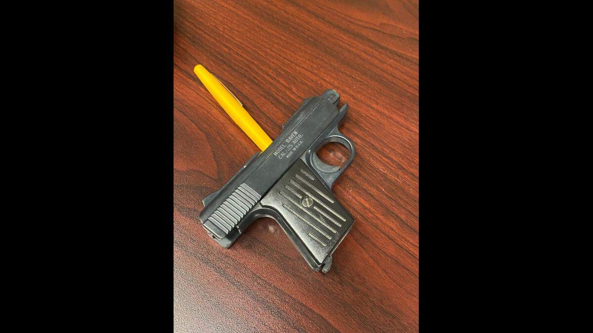 Gun found in 12-year-old’s backpack after he brought it to school use on a teacher.