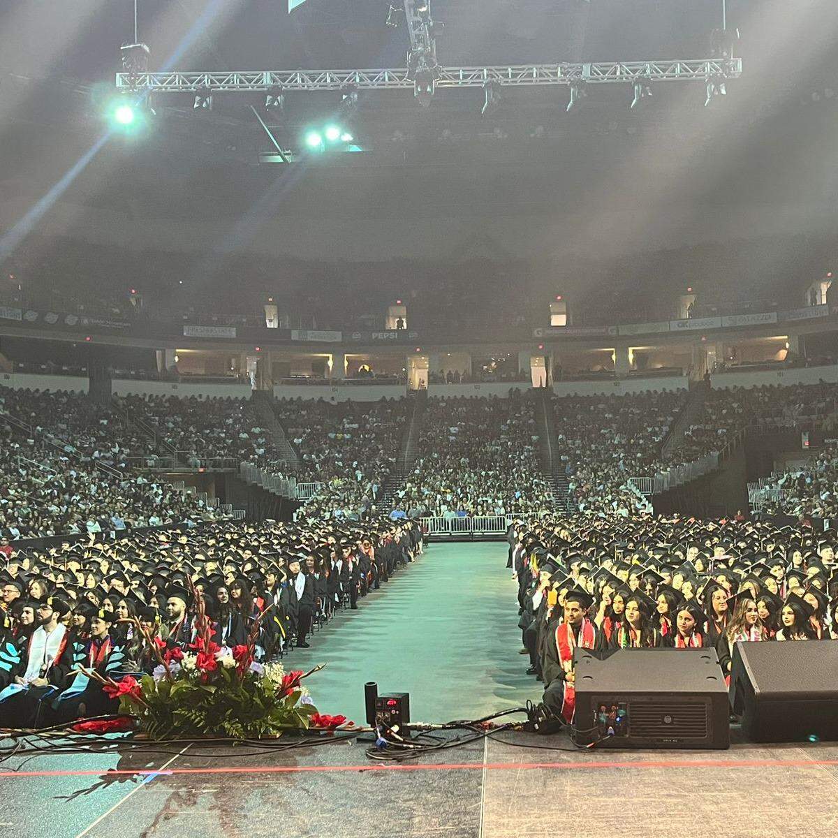 On Saturday, about 1,130 graduates participated in the Chicano/Latino Commencement Celebration, the largest group in the history of the ceremony.