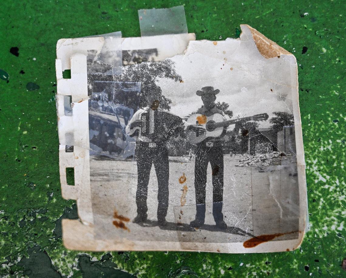 An old photo shows Ruiz family members who were part of the legacy Adrian’s Mexican food in Fresno.