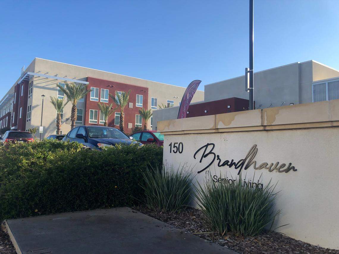 Brandhaven, an affordable senior living in southeast Fresno, has a waitlist to become a resident at the complex. Some of the attraction to living there is the upcoming development of the Fancher Creek Town Center, including a Target that’s supposed to open in October.