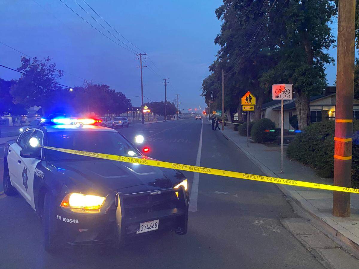 A man was struck multiple times by gunfire at a home on California Avenue across from Edison High in Fresno on Thursday, Oct. 20, 2022, police said.