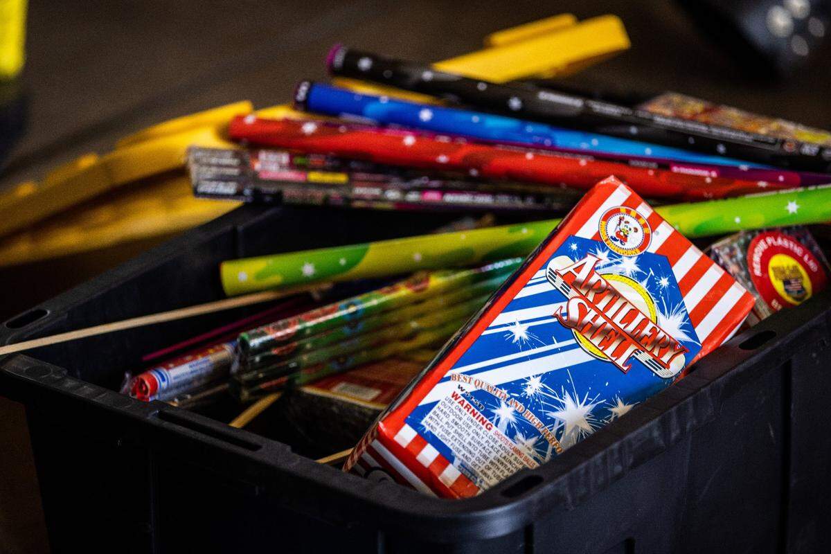 Illegal fireworks such as these can often be a big problem for police and firefighters every Fourth of July.