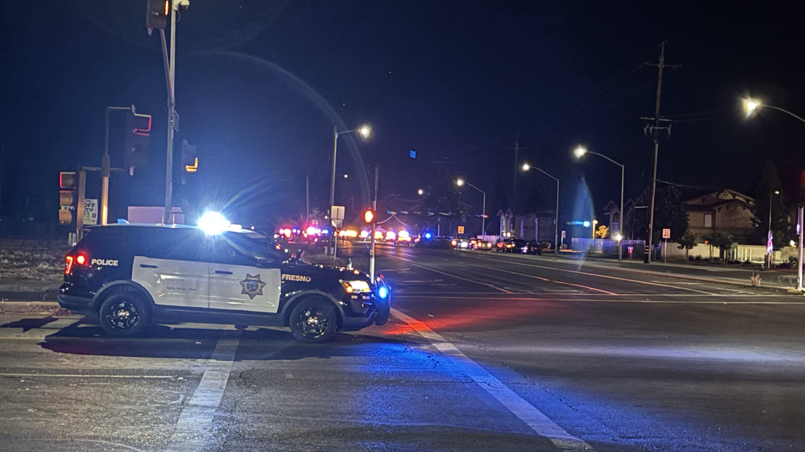 Update: Fresno Police officer shot in apparent ambush. Search continues for suspect