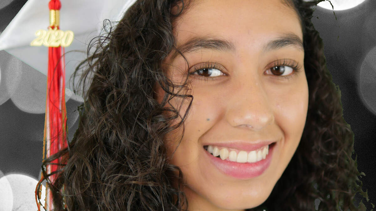 McLane High School Valedictorian Jennifer Leyva.