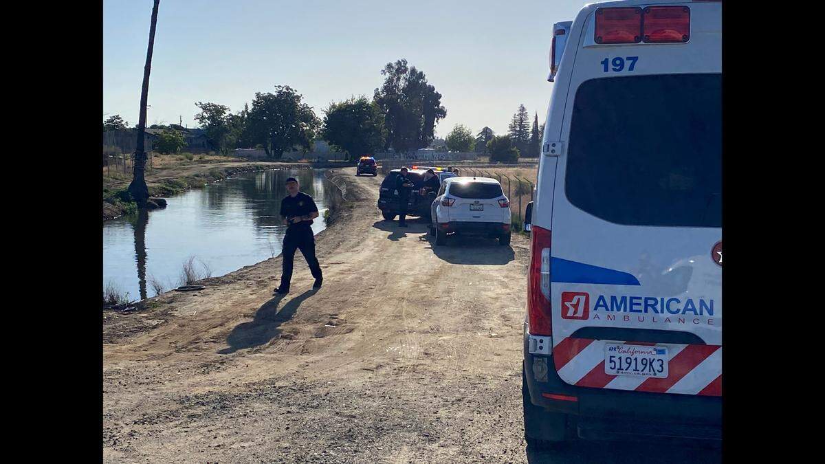The Fresno Fire Department pulled a body from a canal near Marks and Nielsen avenues on Thursday, May 11, 2023, according to a spokesperson.