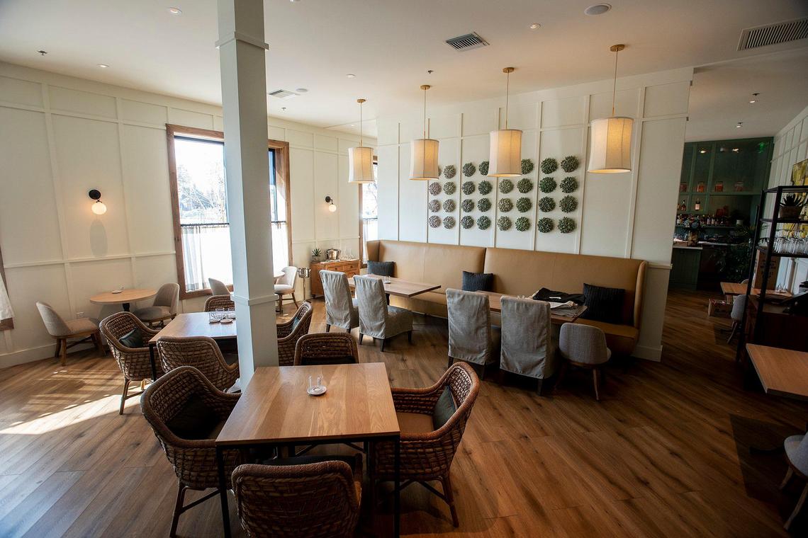 The Rainbird restaurant inside the El Capitan Hotel located at 609 W. Main Street in Merced, Calif., on Thursday, Feb. 3, 2022. The restaurant is scheduled to open on Feb. 11.