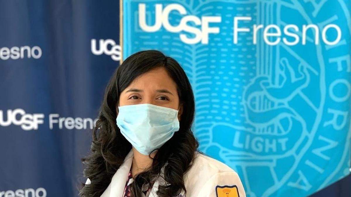 Dr. Ivett Garcia Renteria is a 2020 UCSF Fresno graduate who decided to stay in the Valley to practice medicine and care for its underserved Latino population.