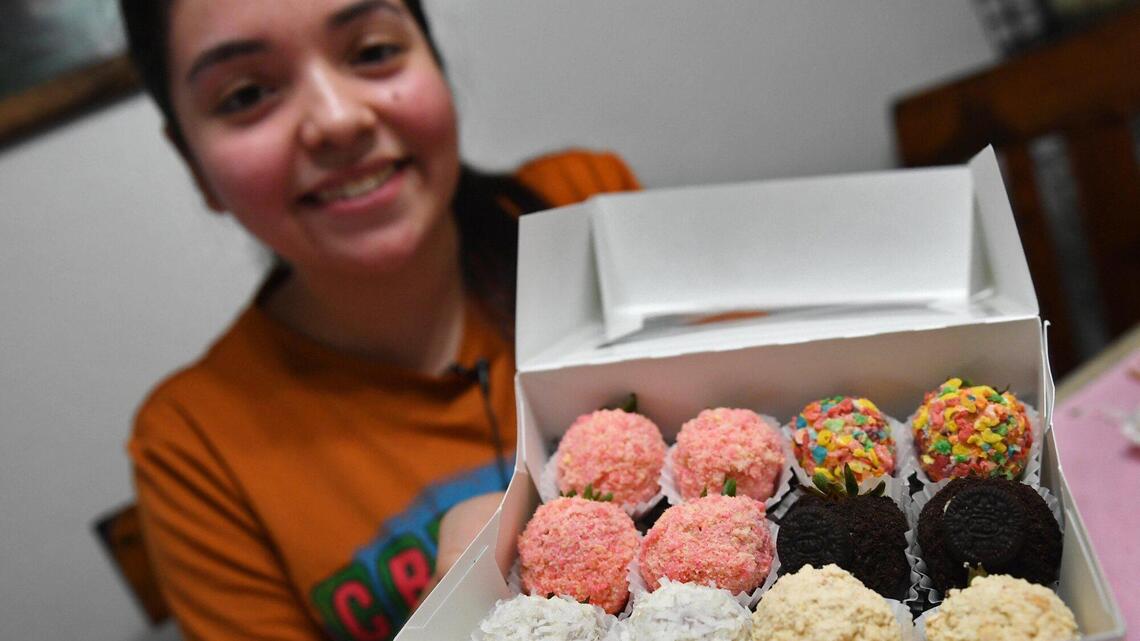 Making the most of the downtime of the pandemic, this Fresno teen starts a gourmet business
