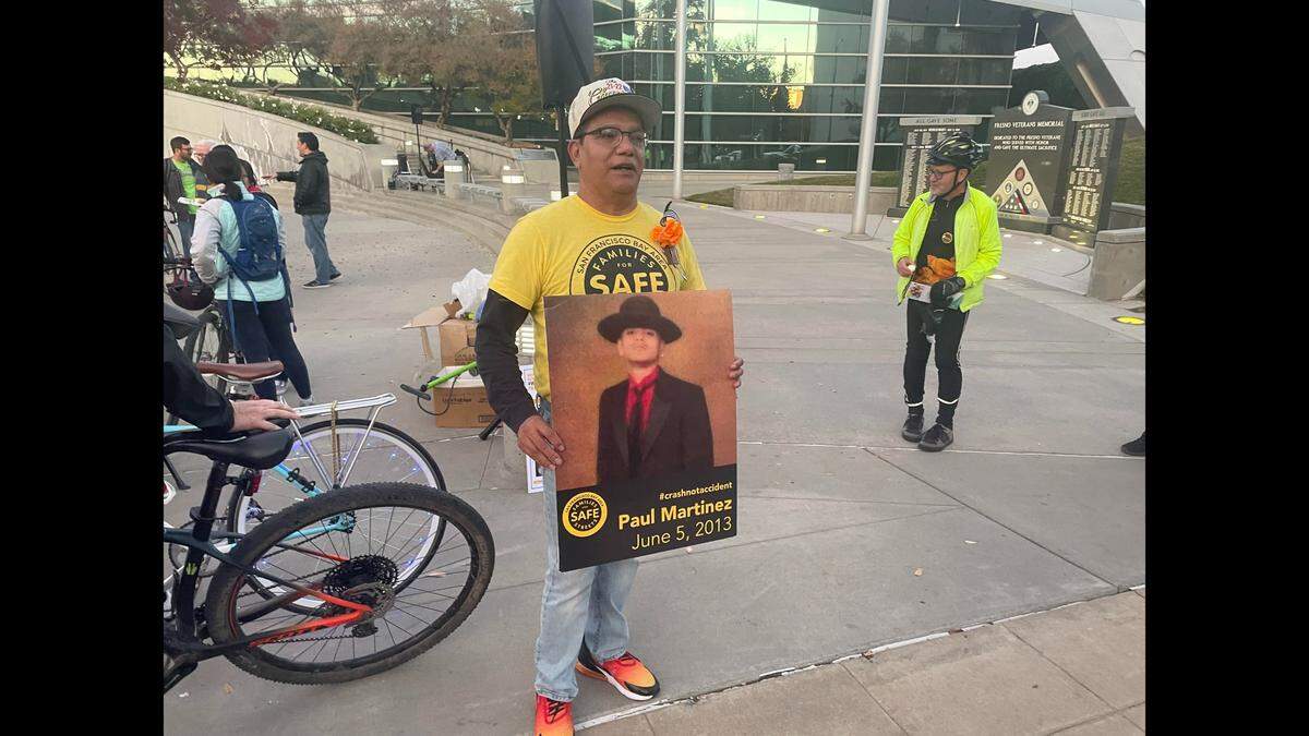 Joe Martinez’s son Paul was killed by a speeding driver in 2013, just after his 21st birthday.