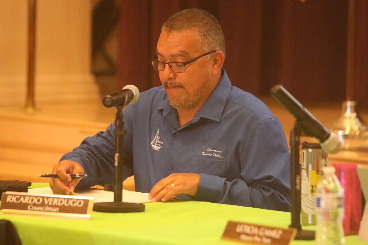 Ricardo Verdugo, who was the only council member not recalled and whose term expires in 2028, was at the Thursday, June 11, 2026, meeting in protest. He did not take part in the council’s closed session or any voting action of the meeting.