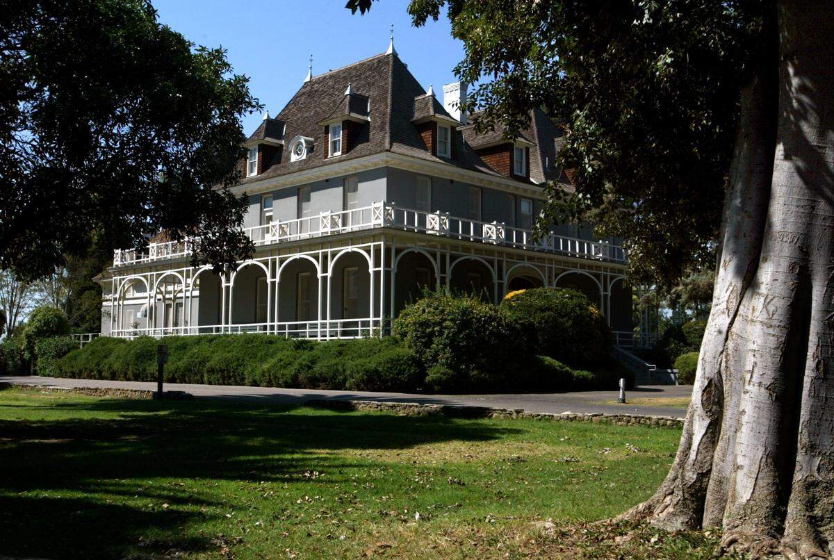 Kearney Mansion at Kearney Park, west of Fresno.