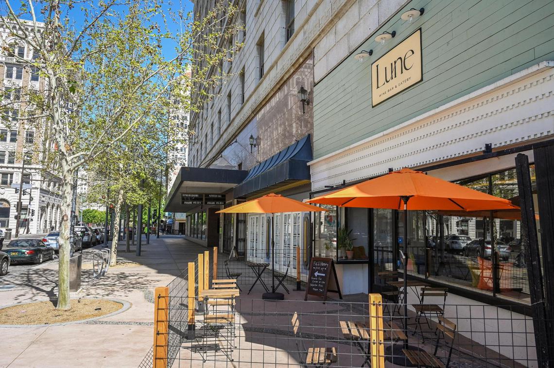 Lune Wine Bar & Eatery recently opened in the T.W. Patterson Building on Fulton Street near Chukchansi Park in downtown Fresno.