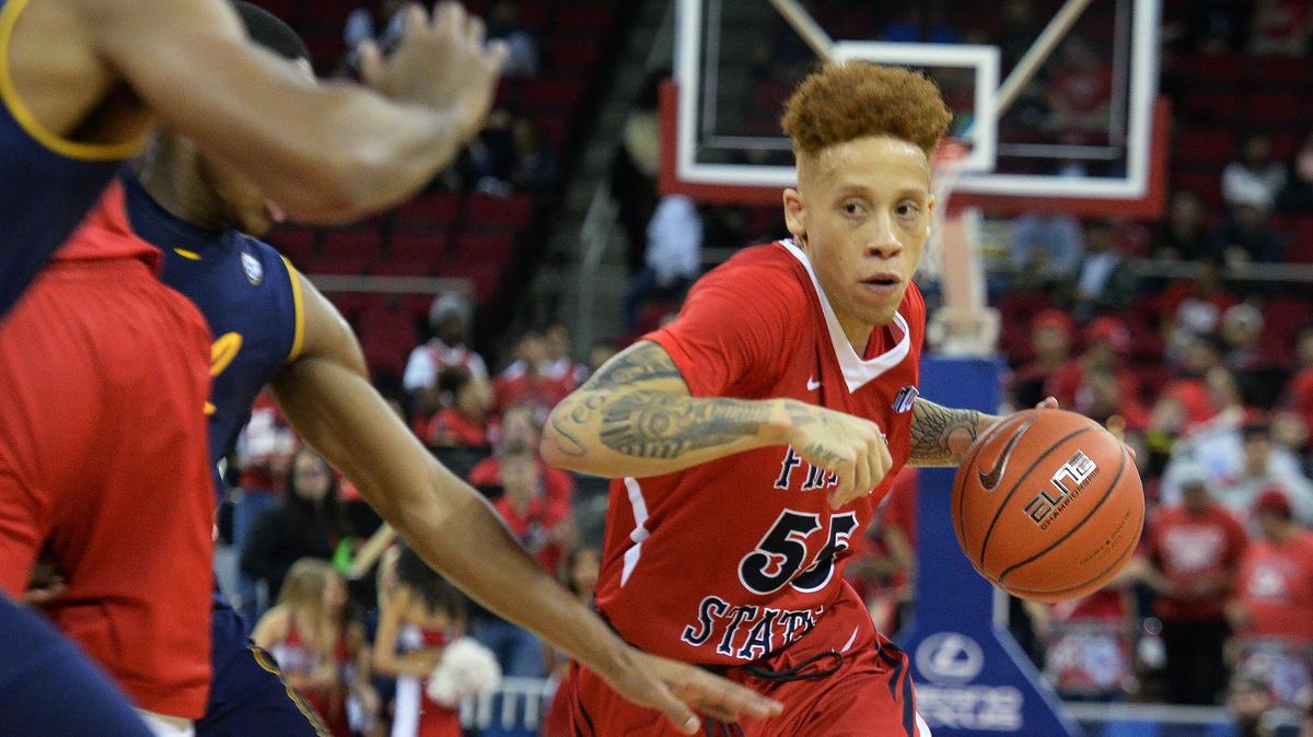 Fresno State guard Noah Blackwell is averaged 15.7 points with 7.7 assists and has only four turnovers in 105 minutes on the floor over the Bulldogs past three games, wins over Long Beach State, Cal and Tennessee-Martin.